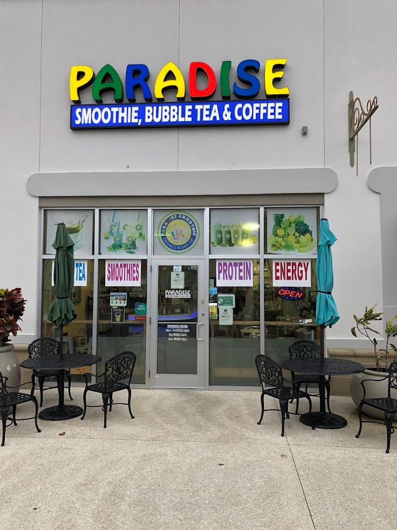 Paradise Smoothie Bubble Tea Coffee
