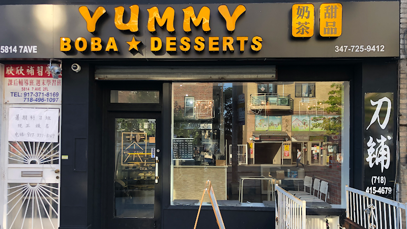 Yummy boba desserts