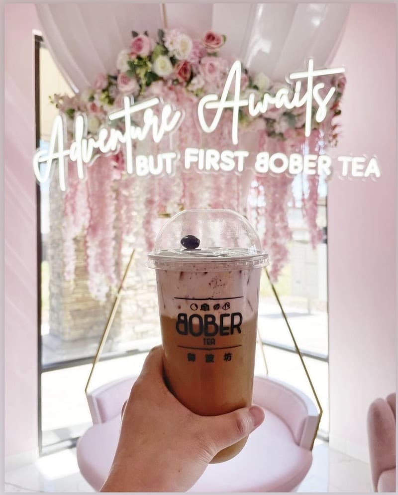 Bober Tea & Coffee + Mochi Dough Carmel