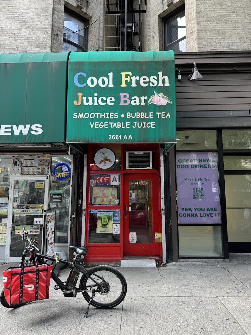 cool fresh juice bar