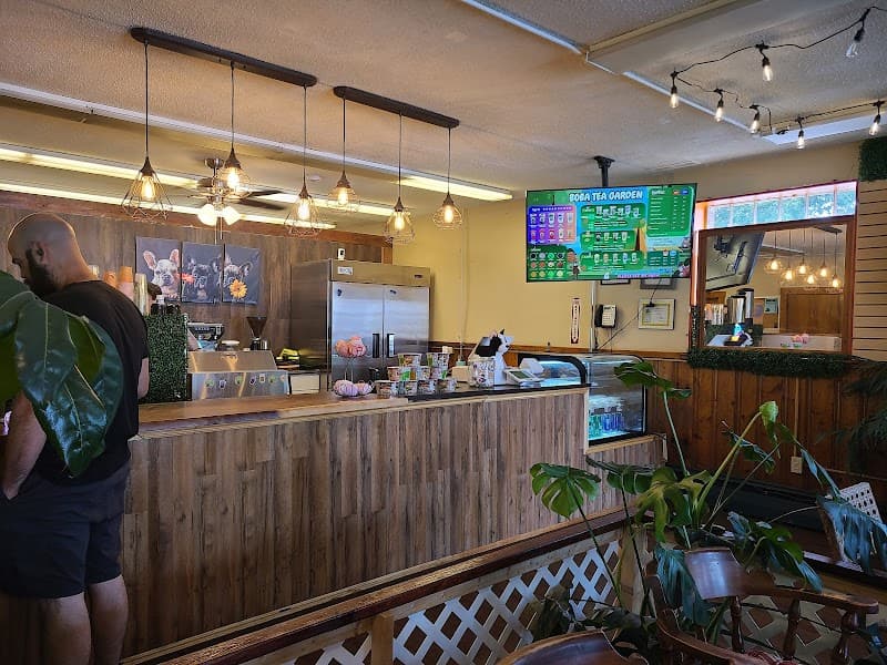 Boba tea garden