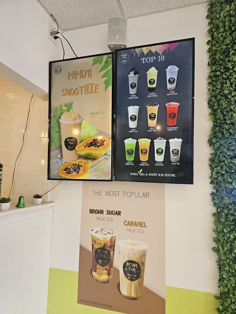 Boba Tea and Snow Ice