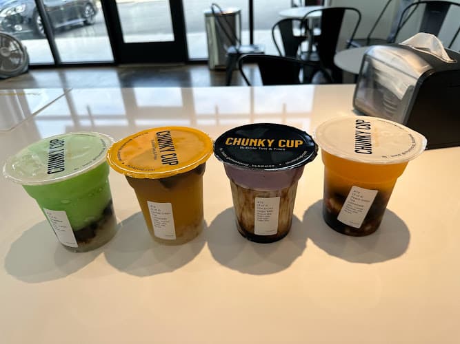 Chunky Cup Bubble Tea and Fries