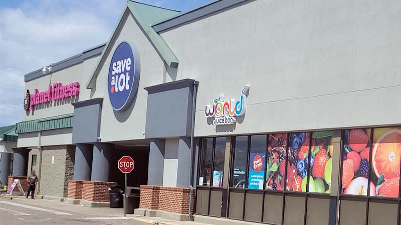 World Juice Bar at Save A Lot