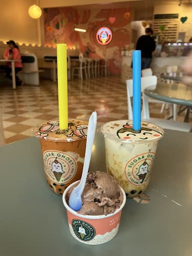 Sugar Ghost Ice Cream and Bubble Tea