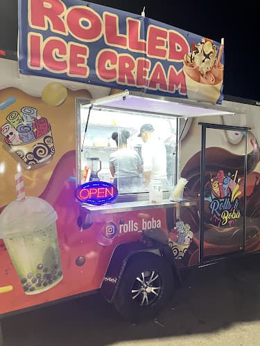 Rolls & Boba Hand Rolled ice cream & Bubble tea